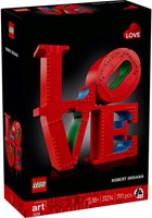 LEGO Art LOVE Popart Bouwset voor Volwassenen - Woondecoratie