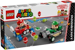 LEGO Mario Kart set de construction - Super Mario Baby Mario vs Baby Luigi 72034