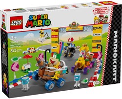 LEGO Super Mario bouwset Mario Kart Baby Peach en Grand Prix racebaan