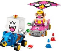 LEGO Super Mario set de construction Mario Kart - Aventure de course avec Wario et King Boo-2