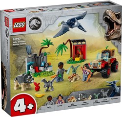 LEGO 76963 Jurassic World Reddingscentrum  Voor Baby Dinosaurussen