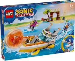 LEGO Sonic avonturenboot bouwset met Tails en accessoires