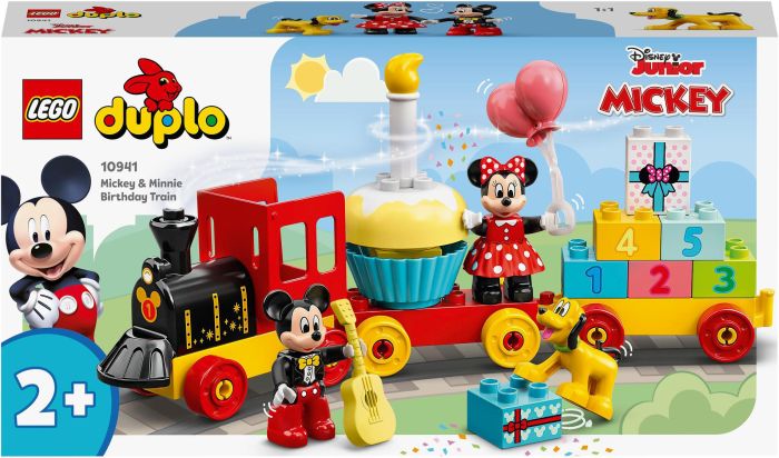 LEGO DUPLO Disney Le train d'anniversaire de Mickey et Minnie