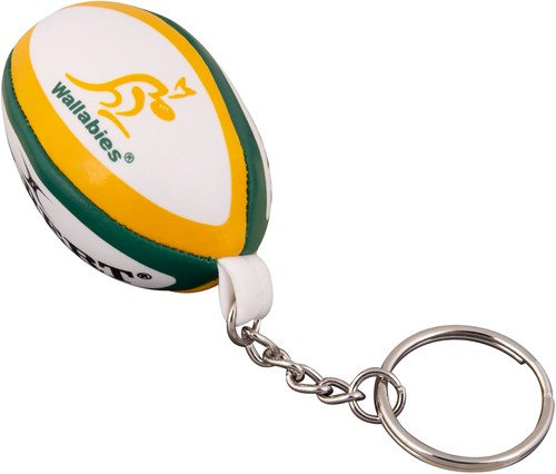 Gilbert Porte-clés Ballon Rugby Australie - Accessoire Supporter