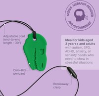 Ark Therapeutics kauwketting sensorisch speelgoed Dino-Bite T-Rex XT-3