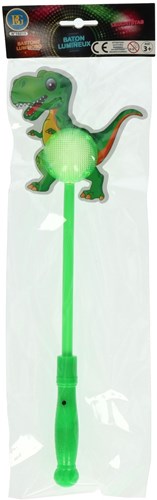 Bâton lumineux dinosaure jouet 38cm avec effet lumineux pour enfants