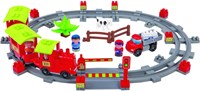 Abrick trein bouwset - kleurrijke speelgoedtrein voor kinderen-2