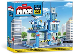 Zuru jouet de construction commissariat Max City 321 pièces jeu créatif