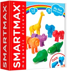 Smartmax magnetisch safari speelgoed bouwset voor kinderen