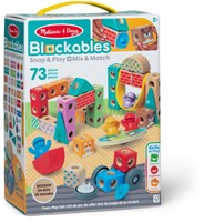 Spin Master houten blokkenset Blockables stad speelset 73-delig