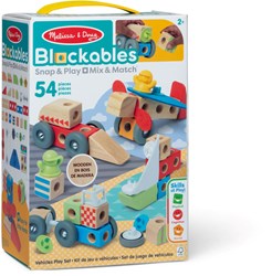 Spin Master coffret de construction véhicules en bois Blockables - jouet créatif