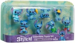 Disney Stitch - Set van 8 Speelfiguren