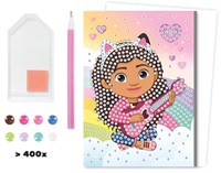 Creative Craft Group cartes diamond painting Gabby's Dollhouse kit créatif-2