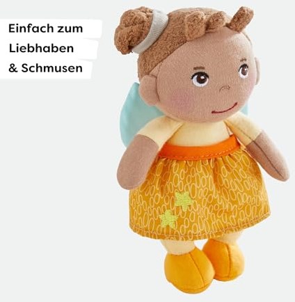 Haba knuffelpop beschermengel Holly 15 cm - zachte pop voor baby's-2