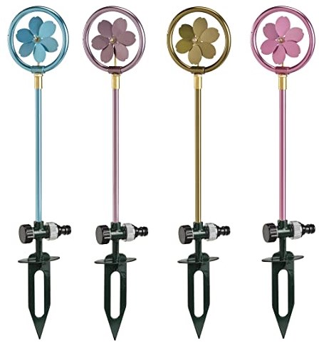 Kaemingk Sproeier Steker Bloem set van 4 - Tuin Decoratie Multicolor-3