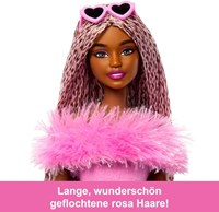 Barbie pop Fashionista deluxe met vlechten - speelpop met accessoires-3