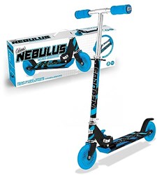 Scooter zwart blauw - step voor kinderen en volwassenen