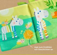 Haba stoffen boek zebra babyboek zacht speelgoed interactief Haba Stoffen Boek Zebra-2