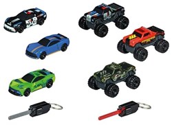 Carrera speelgoedauto Key Racer Mix Display 1:65 met startschakel