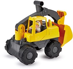 Ecoiffier pelleteuse jouet avec figurine - 35,5cm jaune