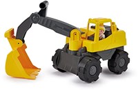 Ecoiffier pelleteuse jouet avec figurine - 35,5cm jaune-3