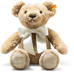 Steiff pluche Cosy Year bear 2025, beige - 34 cm