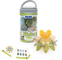 Guidecraft coffret de construction Interlox Leaves - 96 pièces - jouet éducatif