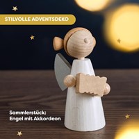 Haba engel speelgoedfiguur accordeon - decoratie cadeau-2