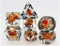 Foam Brain Games dobbelstenen Hot Dog RPG set multicolor