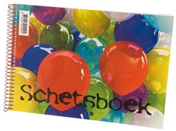 Twisk schetsboek ballon A4 20 vellen 120g papier creatief tekenen