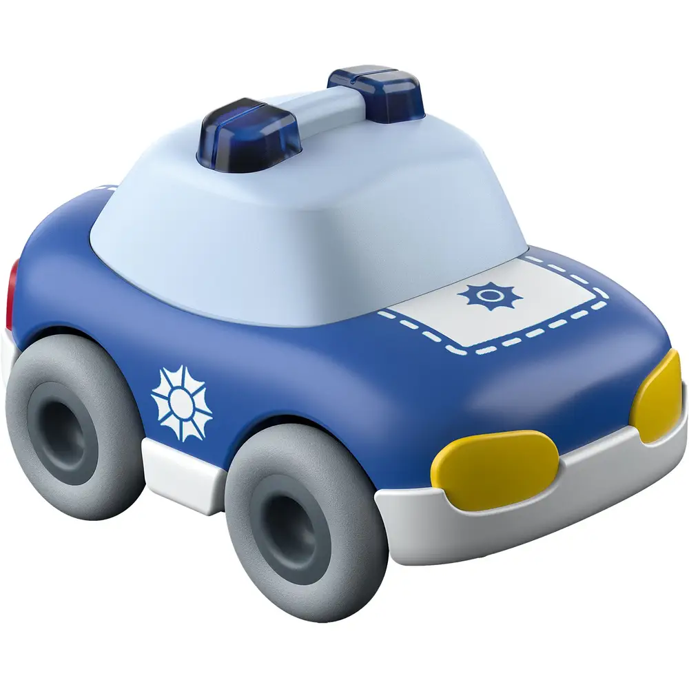 Haba Kullerbü - Politiewagen speelgoedauto voor kinderen