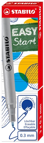 Stabilo navulling rollerbalpen blauw ergonomisch 3 stuks