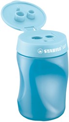 STABILO EASYsharpener - ergonomische 3 in 1 puntenslijper - linkshandig - blauw