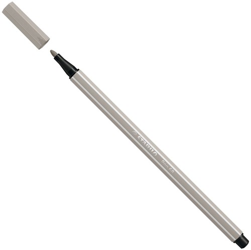 Stabilo feutre Pen 68 gris chaud - marqueur créatif pour le dessin-2