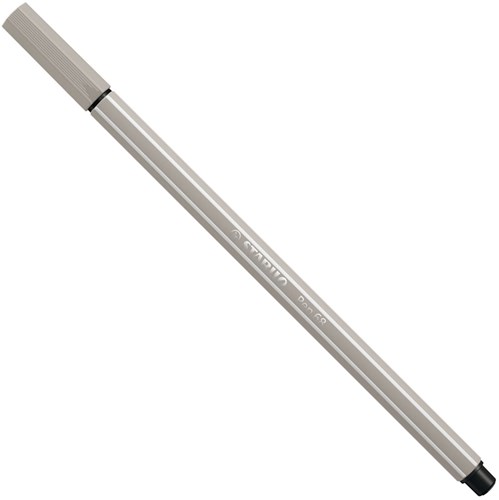 Stabilo feutre Pen 68 gris chaud - marqueur créatif pour le dessin