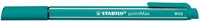 Stabilo fineliner pointMax 0,8 mm turquoise - schrijfaccessoire blauw-2