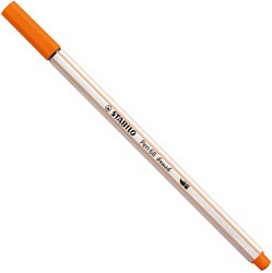 Stabilo feutre Pen 68 Brush - Vermillon pâle - stylo brush créatif