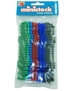 Ministeck mosaïque bandes de couleur plastique set d'extension 9 pièces