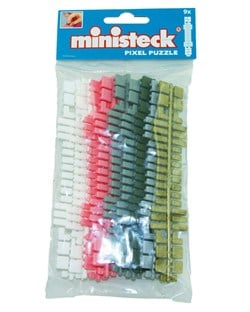 Ministeck bandes de couleurs set d'extension mosaïque 9 pièces plastique