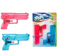 Toi-Toys pistolet à eau set - 2 pièces - jouet coloré pour l'extérieur