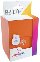 Gamegenic deckbox kaartenhouder 100+ oranje - kaarten opbergen