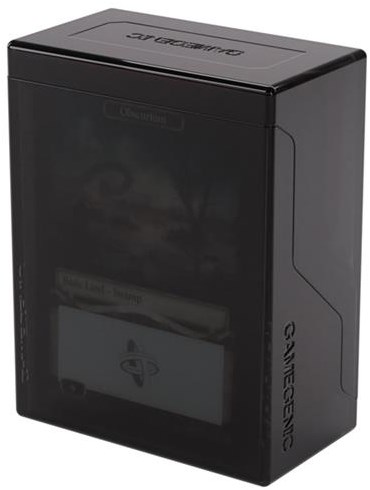 Gamegenic deckbox Bastion 50+ zwart - stevige kaartenhouder voor ruilkaarten