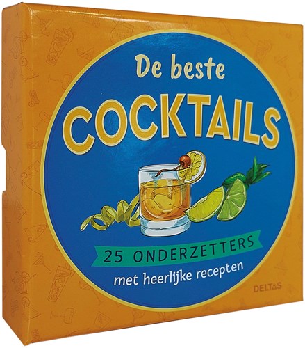 Deltas cocktail onderzetters - 25 recepten inspiratie set-2