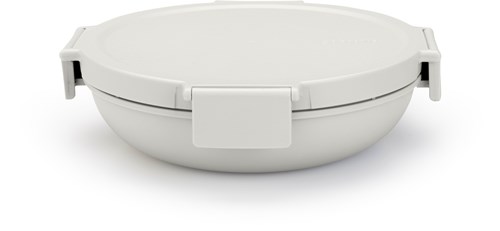 Brabantia lunchkom 1L lichtgrijs - Make & Take - lekvrij en BPA-vrij