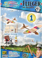Kids at Work avion en bois jouet balsa construction créative-3