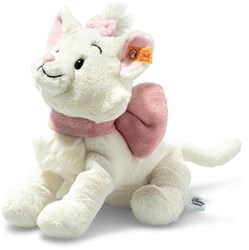 Steiff pluche Disney knuffel Marie - witte kat - 24 cm - zacht pluche