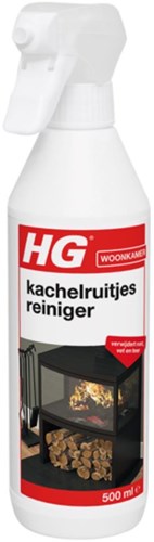 HG kachelruitjesreiniger krachtige glasreiniger voor kachel en haard 500ml