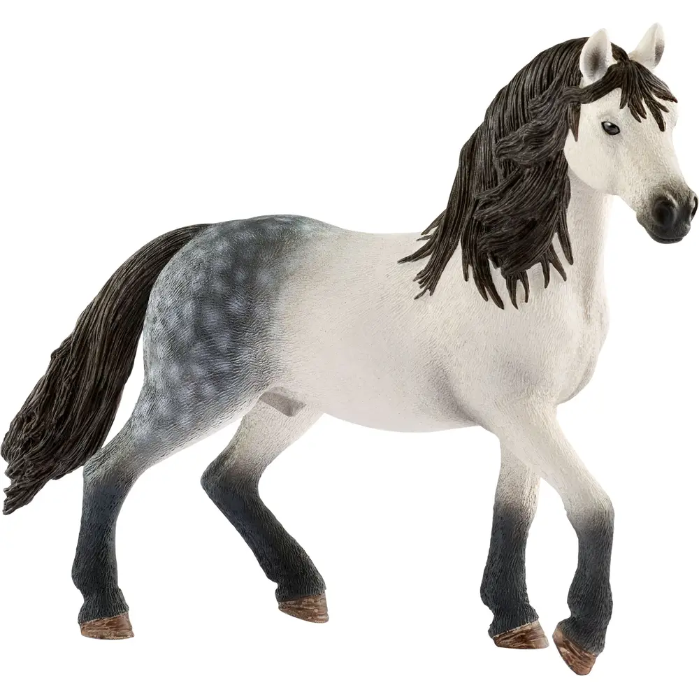 Schleich Horse Club Andalusier hengst speelgoedpaard handbeschilderd