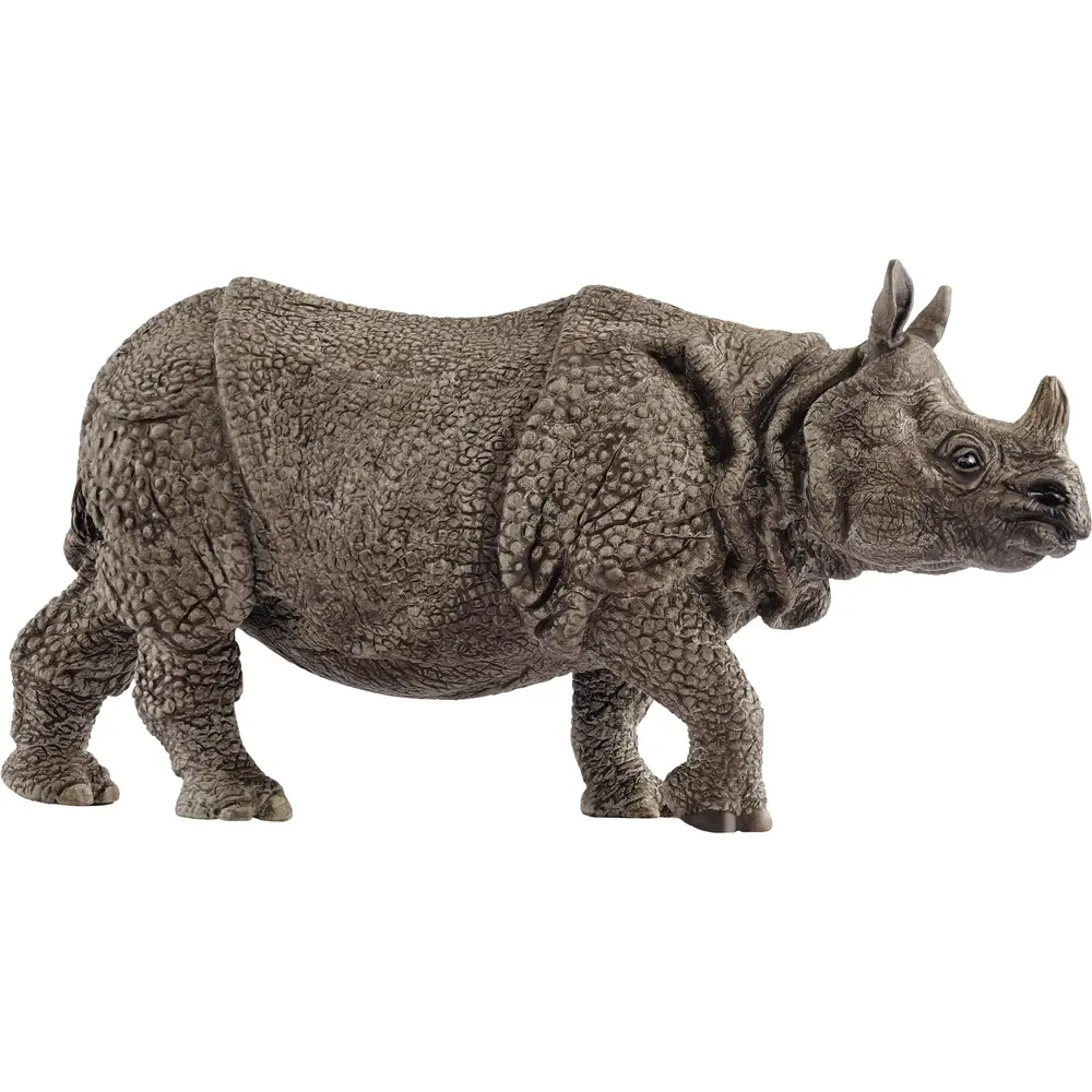 Schleich Safari - Figurine rhinocéros indien jouet enfant 14816