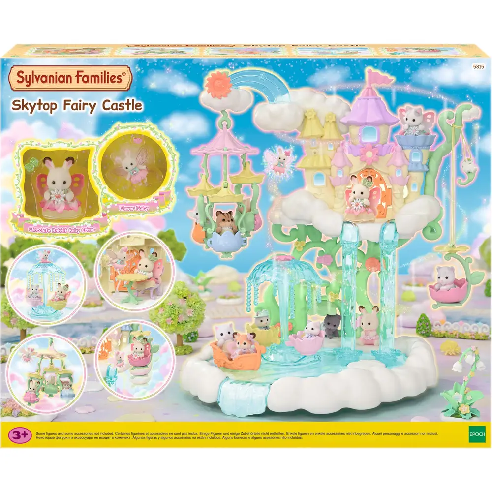 Sylvanian Families château de princesse set de jeu avec figurines